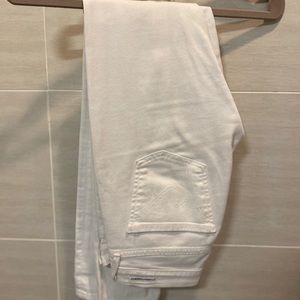 COH White Avedon Demin Low Rise Skinny Leg Jeans